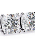 Cercei Stud Majestic cu Moissanite Tăietură Briliant de 2.5 ct din - Castelo.ro