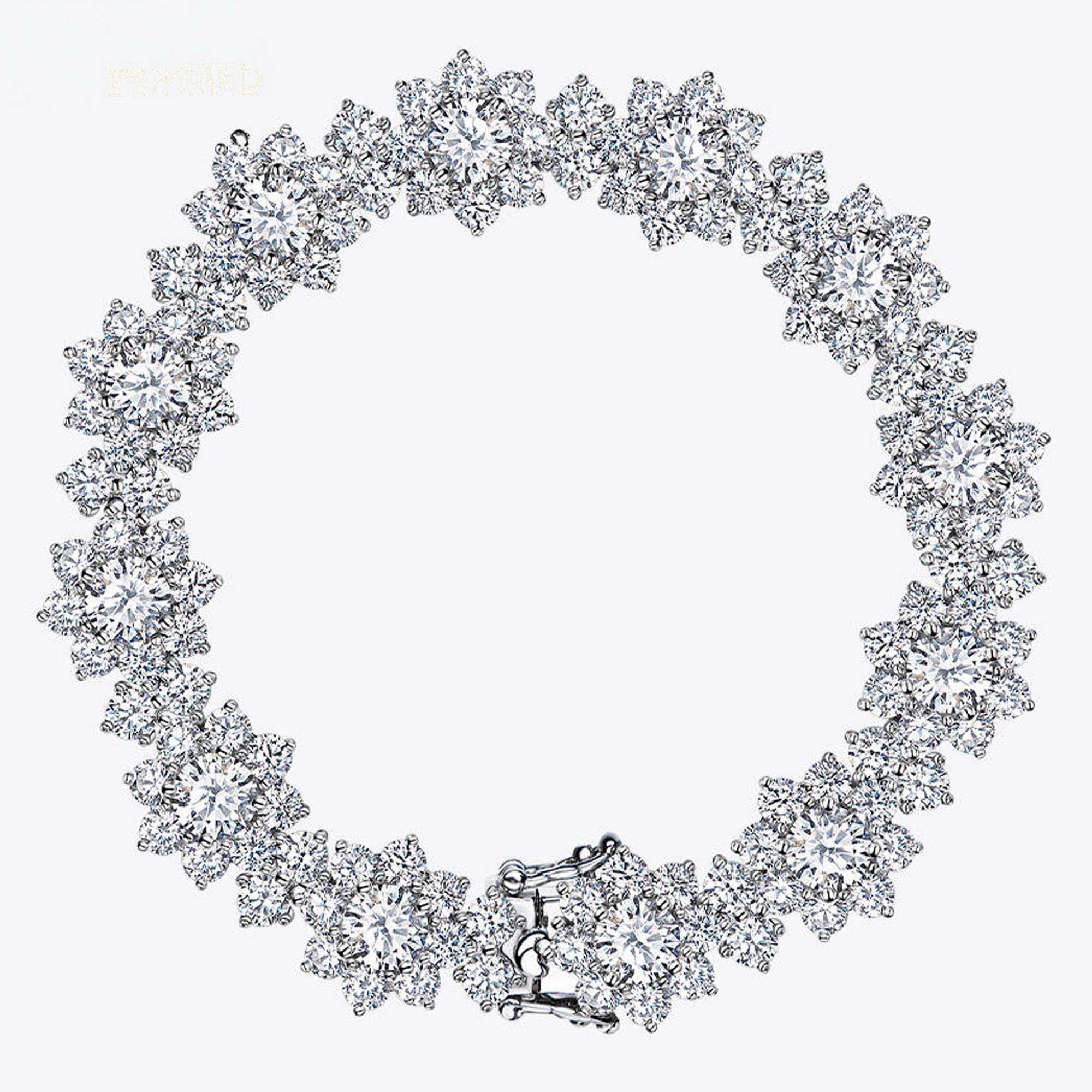 Brățară Regală Noblesse din Argint 925 cu Cristale Zirconiu 5A din - Castelo.ro