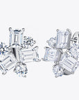 Cercei Stud Fulg de Nea din Argint 925 cu Zircon 5A din - Castelo.ro
