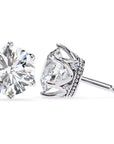 Cercei Stud Royal Cu Diamante Naturale Tăietură Briliant de 2.6 ct din - Castelo.ro