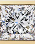 Cercei Stud Ravenna Princess din Aur 14k cu Moissanite de 1.77 ct