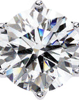 Cercei Stud Royal Cu Diamante Naturale Tăietură Briliant de 2.6 ct din - Castelo.ro