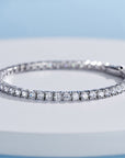 Brățară Tennis din Argint 925 cu Cristale Zircon 5A Tăietură Solitaire Clasică din - Castelo.ro