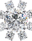 Cercei Stud Ice Queen cu Diamante Create în Laborator de 1.22 ct din 18K Aur Galben - Castelo.ro