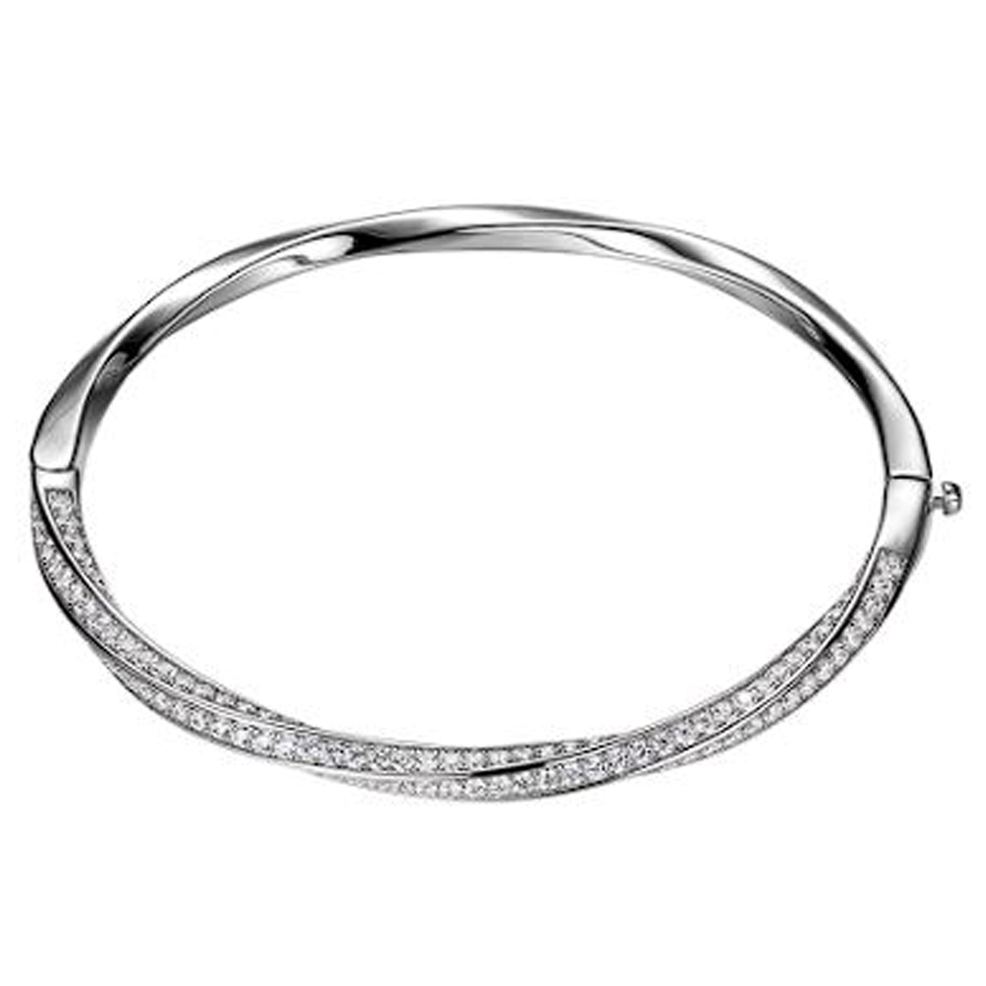 Brățară Bangle din Argint 925 Placată cu Aur Roz din - Castelo.ro