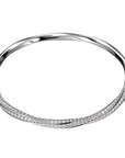 Brățară Bangle din Argint 925 Placată cu Aur Roz din - Castelo.ro