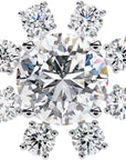 Cercei Stud Ice Queen cu Diamante Create în Laborator de 1.22 ct din - Castelo.ro