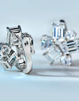 Cercei Stud Fulg de Nea din Argint 925 cu Zircon 5A din - Castelo.ro