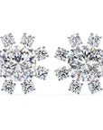 Cercei Stud Ice Queen cu Diamante Create în Laborator de 1.22 ct din - Castelo.ro