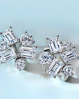 Cercei Stud Fulg de Nea din Argint 925 cu Zircon 5A din - Castelo.ro
