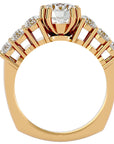Inel De Logodnă Versailles Solitaire din Aur 14k cu Diamante Create în Laborator de 3.14 ct din 14k Aur Galben - Castelo.ro