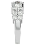 Inel De Logodnă Versailles Solitaire din Aur 14k cu Diamante Create în Laborator de 3.14 ct din 14k Aur Alb - Castelo.ro
