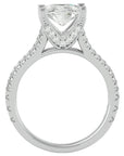 Inel De Logodnă Epoque Pavé cu Diamante Naturale de 2.74 ct din Platina - Castelo.ro