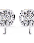 Cercei Stud Elsa cu Diamante Create în Laborator de 0.96 ct din - Castelo.ro