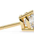 Cercei Stud Majestic cu Moissanite Tăietură Briliant de 2.5 ct din 18K Aur Galben - Castelo.ro