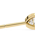 Cercei Stud L'Arte din Aur 14k cu Diamante Naturale Tăietură Briliant de 2.5 ct din 14K Aur Galben - Castelo.ro