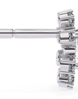 Cercei Stud Ice Queen cu Diamante Create în Laborator de 1.22 ct din - Castelo.ro