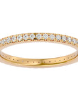 Inel Eternity La Seine din Aur 14k cu Diamante Naturale de 0.36 ct din 14k Aur Galben - Castelo.ro