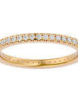 Inel Eternity La Seine din Aur 14k cu Diamante Create în Laborator de 0.36 ct din 14k Aur Galben - Castelo.ro