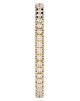 Inel Eternity La Seine din Aur 14k cu Diamante Create în Laborator de 0.36 ct din 14k Aur Galben - Castelo.ro