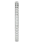 Inel Eternity La Seine cu Moissanite de 0.36 ct din Platina - Castelo.ro