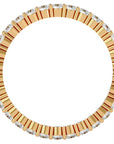 Inel Eternity din Aur 14k cu Diamante Naturale Tăietură Rotund Brilliant de 0.90 ct din 14k Aur Galben - Castelo.ro