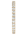 Inel Eternity din Aur 14k cu Diamante Create în Laborator Tăietură Rotund Brilliant de 0.90 ct din 14k Aur Galben - Castelo.ro