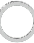 Verighetă pentru Bărbați cu Cifre Romane din Platina - Castelo.ro