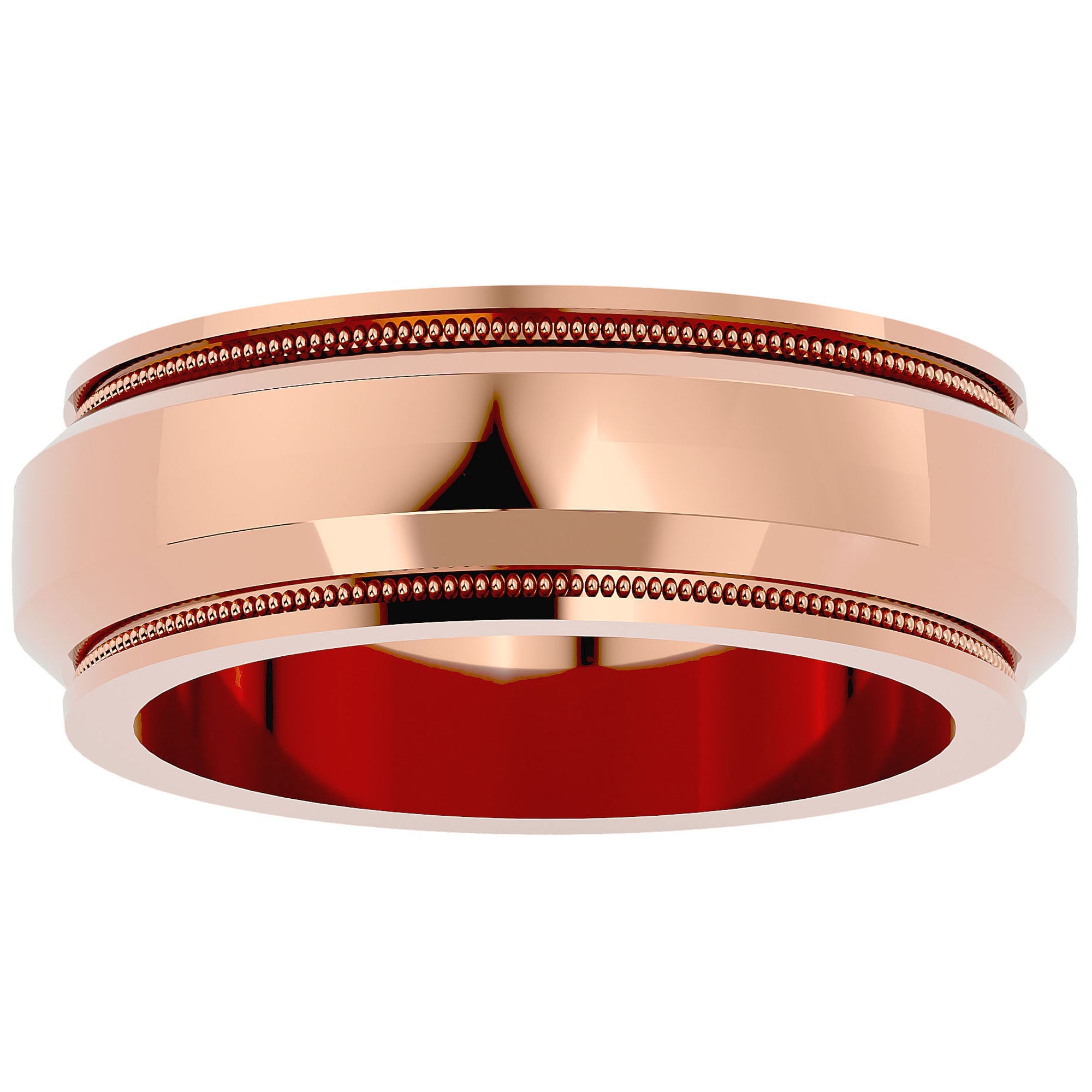 Verighetă Prestige din Aur 14k pentru Bărbați din 14k Aur Roz - Castelo.ro