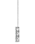 Lanț cu Pandantiv Trei Diamante Create în Laborator Crescendo de 0.84 ct din - Castelo.ro