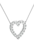 Lanț cu Pandantiv Inimă Royal din Diamante Naturale de 0.34 ct din - Castelo.ro