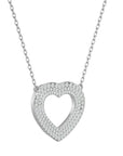 Lanț cu Pandantiv Inimă Royal, Diamante Naturale de 1.08 ct din - Castelo.ro