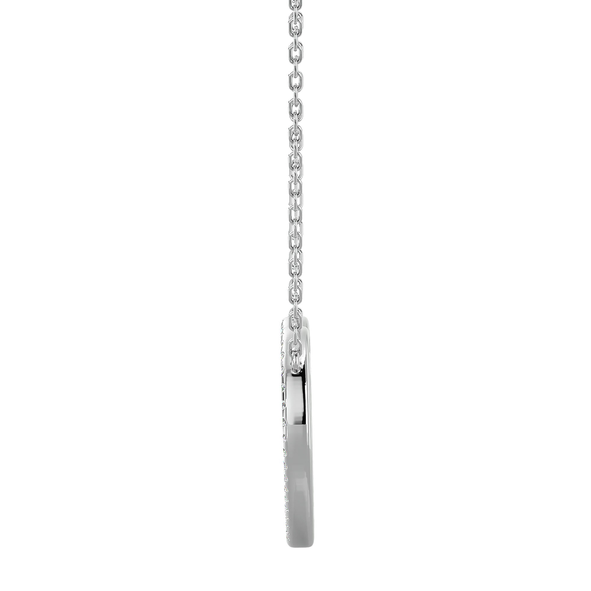 Lanț cu Pandantiv Inimă Royal, Diamante Naturale de 1.08 ct din - Castelo.ro
