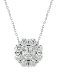 Lanț cu Pandantiv Floare Eternă Diamante Create în Laborator de 0.93 ct din - Castelo.ro