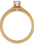 Inel de Logodnă Notre-Dame din Aur 14k cu Diamante Naturale de 0.74 ct din 14k Aur Galben - Castelo.ro