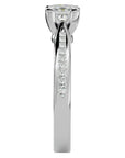 Inel de Logodnă Hamptons cu Diamante Naturale Tăietură Princess de 0.84 ct din Platina - Castelo.ro