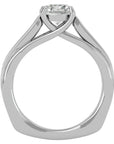 Inel de Logodnă cu Diamante Naturale Solitaire Etern Pavé de 1.77 ct din Platina - Castelo.ro
