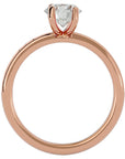 Inel de Logodnă din Aur 14k cu Diamante Naturale Solitaire Etern Pavé de 1.47 ct din 14k Aur Roz - Castelo.ro