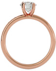 Inel de Logodnă din Aur 14k cu Diamante Naturale Solitaire Etern Pavé de 1.47 ct din 14k Aur Roz - Castelo.ro