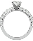 Inel de Logodnă cu Diamante Create în Laborator Solitaire Etern Pavé de 2.53 ct din Platina - Castelo.ro
