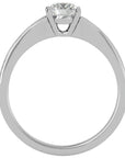 Inel De Logodnă Estee L'Arye cu Moissanite Pavé de 0.90 ct din Platina - Castelo.ro