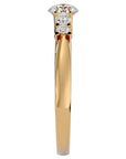 Inel De Logodnă Elysee din Aur 14k cu Moissanite Pavé De 0.69 ct din 14k Aur Galben - Castelo.ro