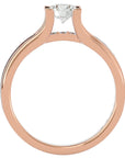 Inel De Logodnă Serene Pavé cu Diamante Create în Laborator de 0.97 ct din 18k Aur Roz - Castelo.ro