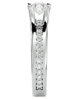 Inel De Logodnă Serene Pavé cu Diamante Create în Laborator de 0.97 ct din Platina - Castelo.ro