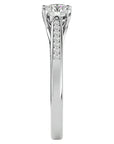 Inel De Logodnă Solitaire Pulse de Nuit cu Diamante Naturale de 0.59 ct din Platina - Castelo.ro