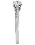 Inel De Logodnă Solitaire Pulse de Nuit cu Diamante Create în Laborator de 0.59 ct din Platina - Castelo.ro