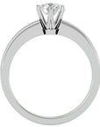 Inel De Logodnă Solitaire Pluie d'Or cu Diamante Create în Laborator de 1.06 ct din Platina - Castelo.ro
