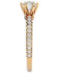 Inel De Logodnă Solitaire Légende de Mer din Aur 14k cu Diamante Naturale de 1.03 ct. din 14k Aur Galben - Castelo.ro