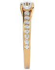 Inel De Logodnă Solitaire Éclat Divin din Aur 14k cu Diamante Naturale de 1.09 ct din 14k Aur Galben - Castelo.ro