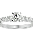 Inel De Logodnă Solitaire Vent du Nord cu Diamante Naturale de 1.16 ct din Platina - Castelo.ro